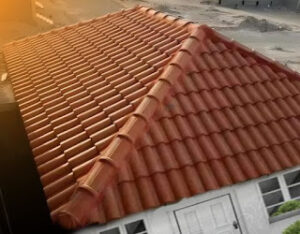 صورة تبين القراميد راكب فوق الاسطح القراميد الايطالى فرز اول