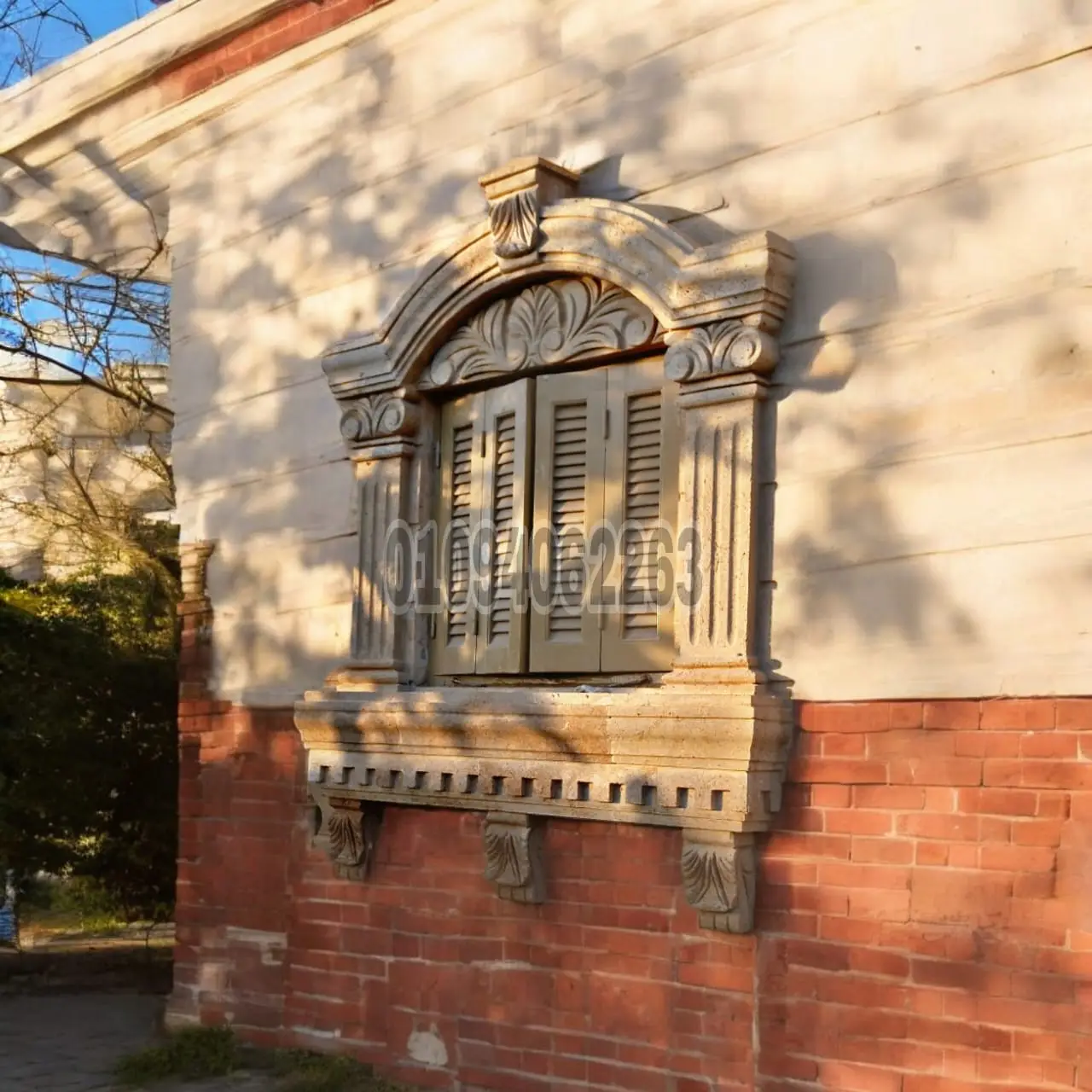 نحت شبابيك حجر هاشمي