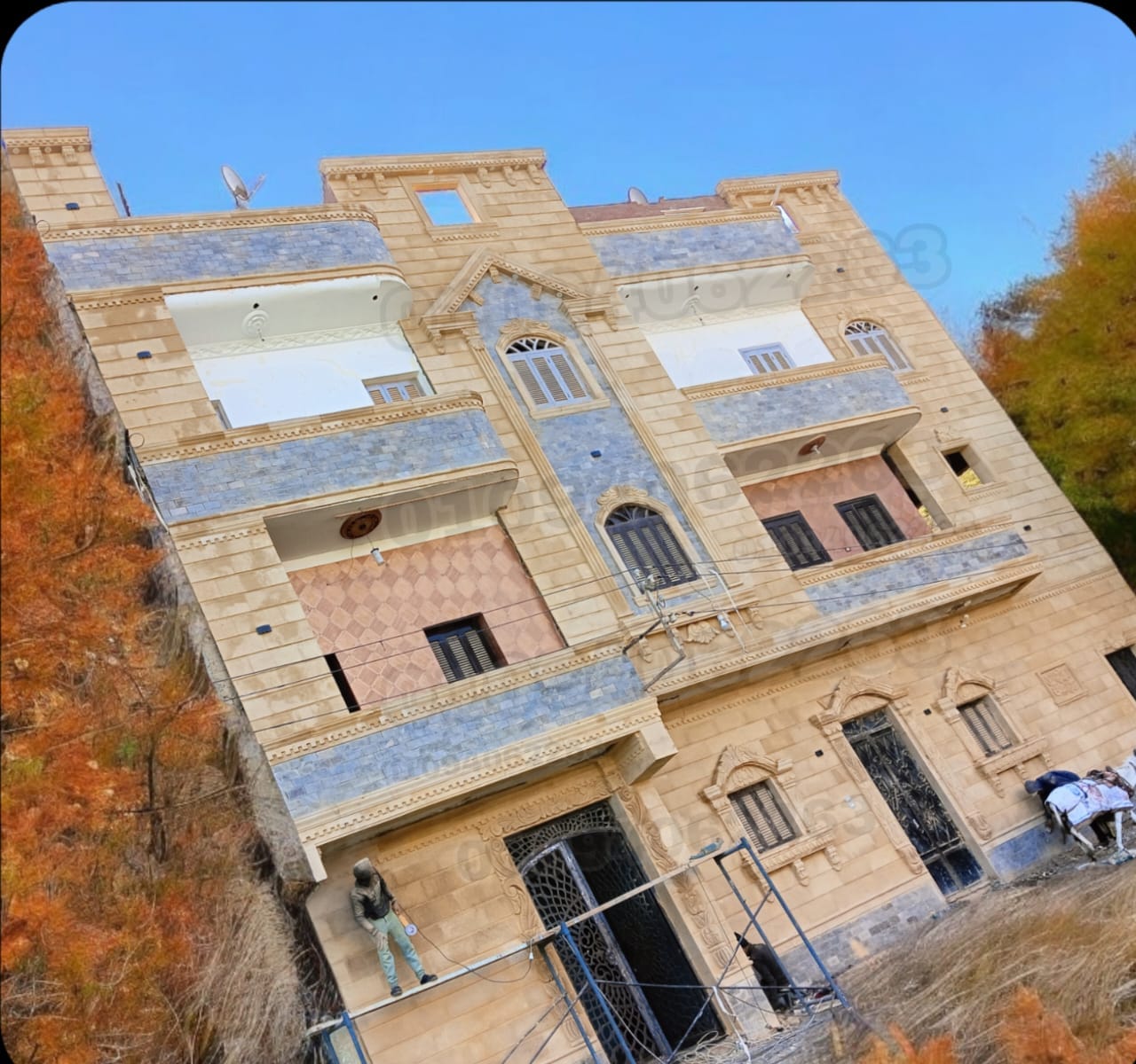 صورة نهائية واجهة منزل سوهاج هيصم