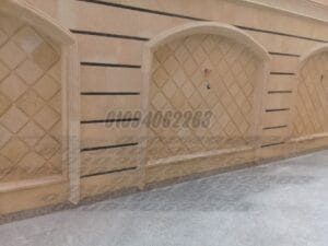 شرائح الرخام مع الحجر الهاشمي هيصم