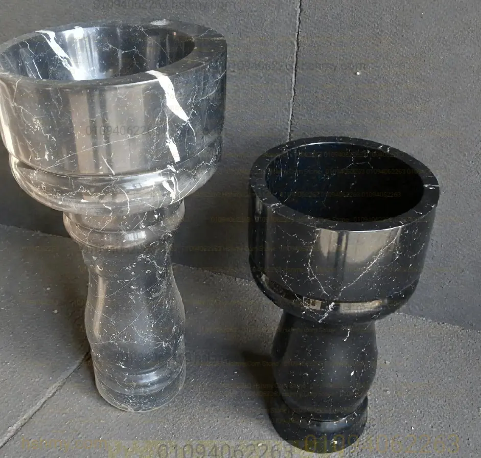 حوض أسود مزدوج