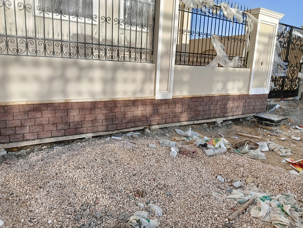 ديكور حدائق بازلت