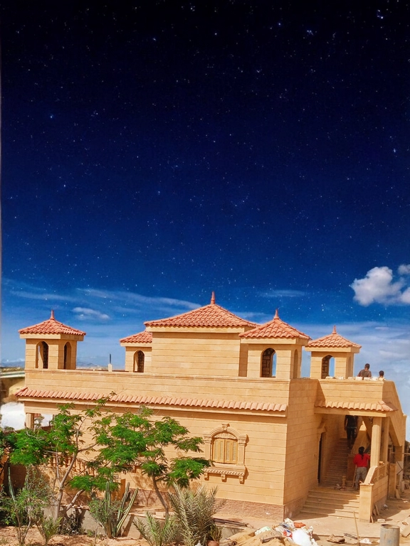 فيلا الضبعة مرسى مطروح الأساسية