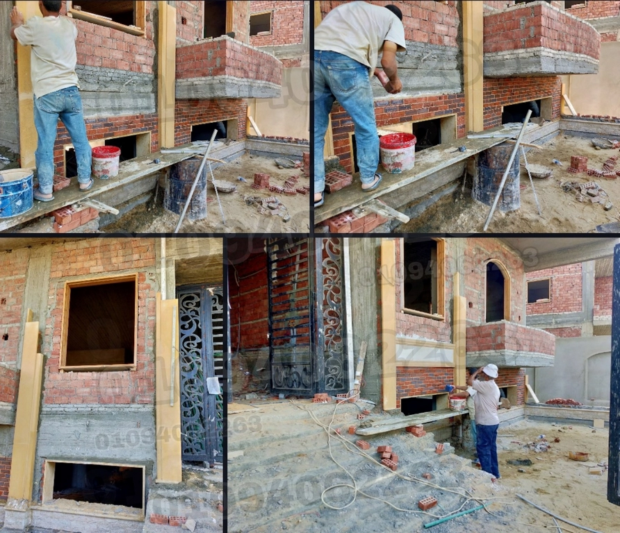 تسليم أعمال حجر