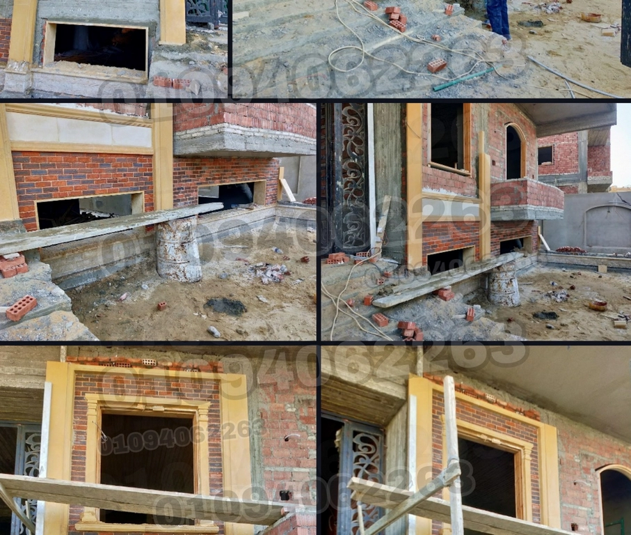 ديكورات حجر فرعوني