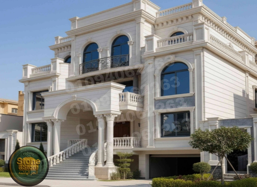 تشطيب واجهة فيلا التجمع الخامس