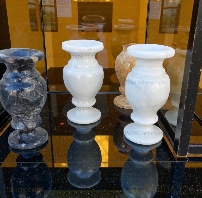 طقم فازات رخام صغير