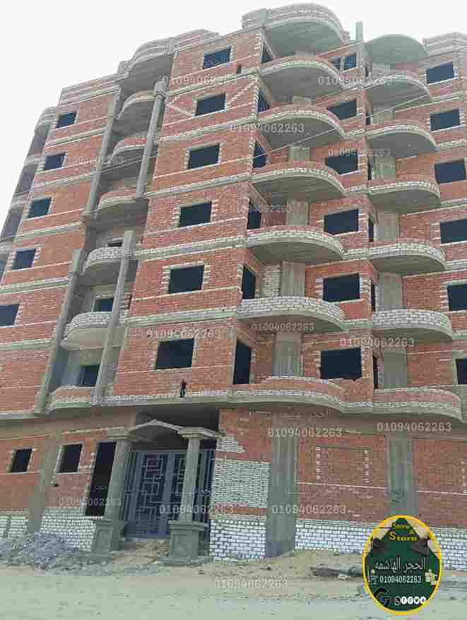 طوب أحمر واجهات