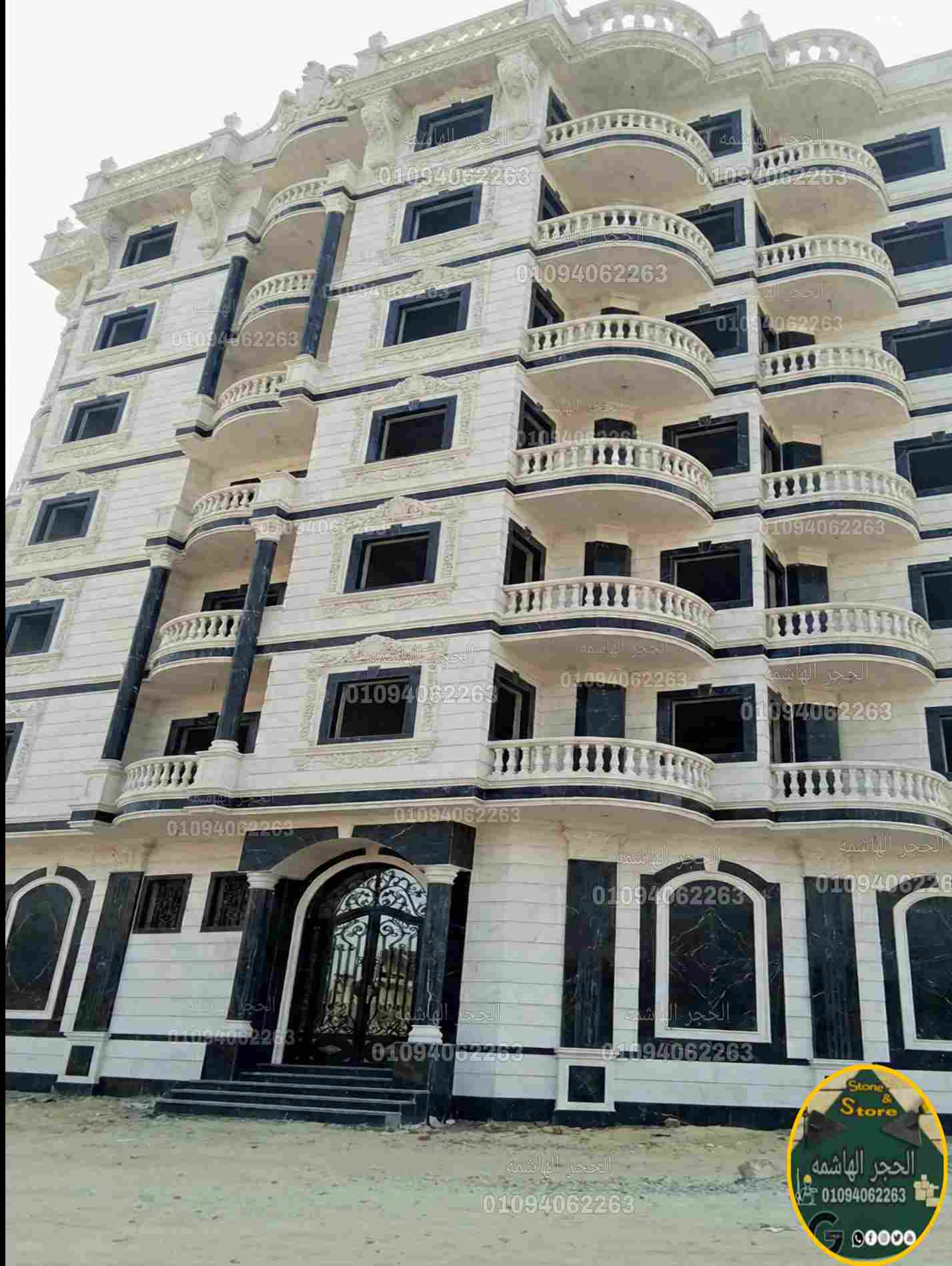 فيلا حجر أبيض أكتوبر