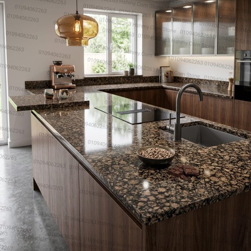 مطبخ جرانيت اسواني مودرن